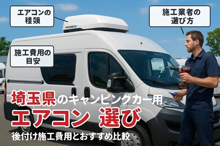 埼玉県でキャンピングカーにエアコンを取り付ける最新比較と後付け施工費用・選び方ガイド