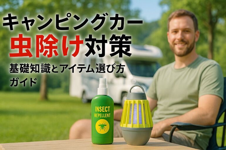 キャンピングカーの虫除け対策の基礎知識と効果的アイテム選び方ガイド