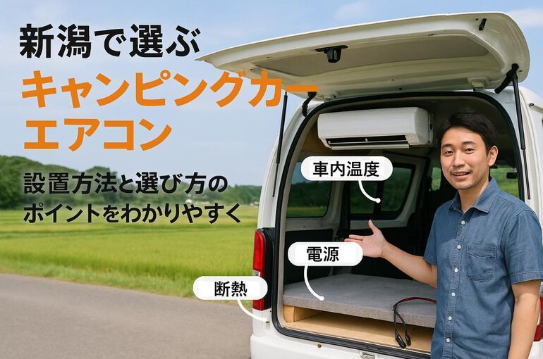 新潟県でキャンピングカーのエアコンを選ぶコツと設置方法完全ガイド